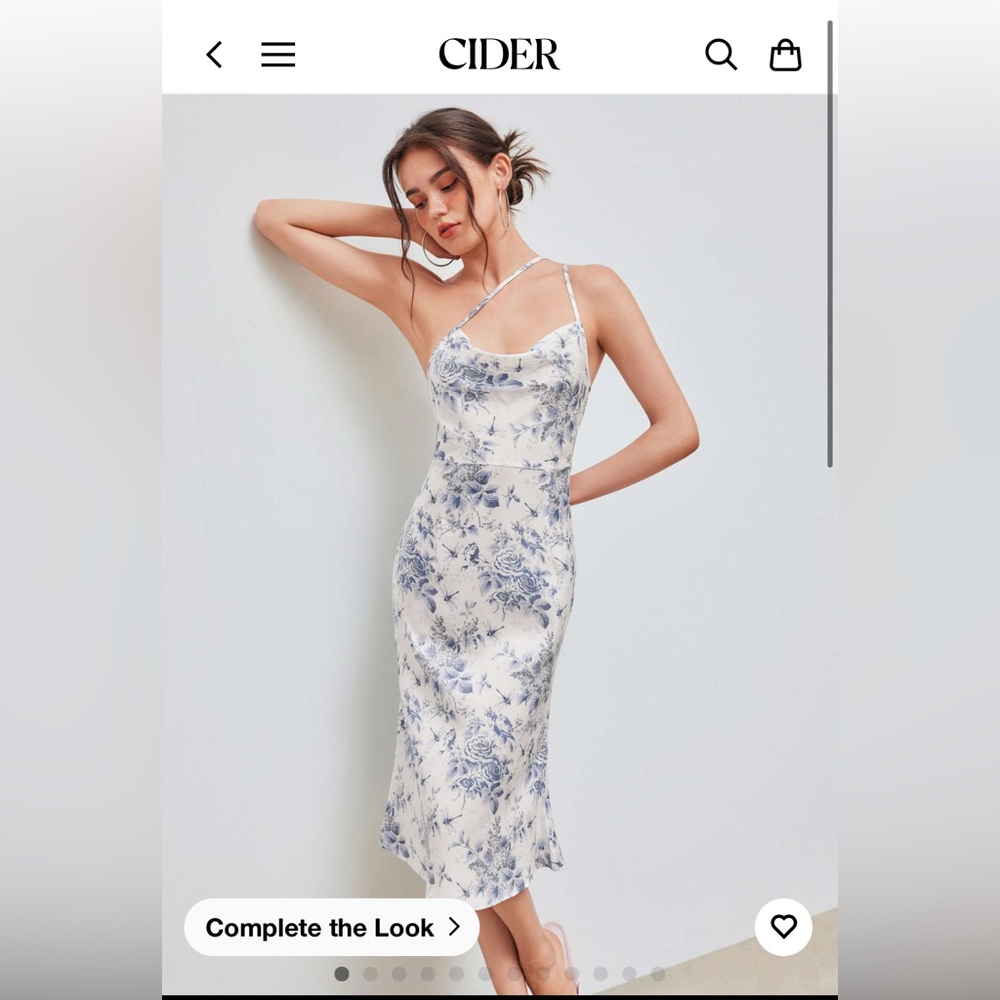 NEVER WORN! Cider Blue Floral Women's Dress